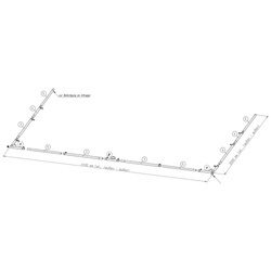 Bodenrahmen Zelt Attrappe