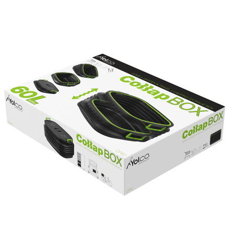 Zusammenlegbarer Behälter mit Deckel 60 Liter Yolco