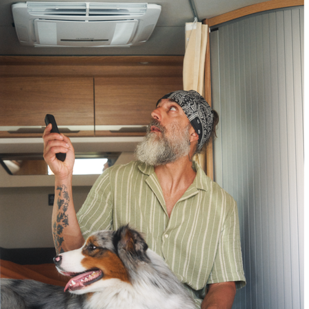 Luftverteiler für Klimaanlage Dometic FJX4 1700 / FJX4 2200 und FJX7