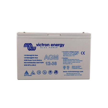 12V/38Ah AGM Super Cycle (M5) Victron-Batterie