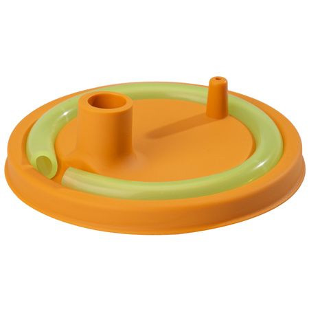 Deckel mit Trinkhalm