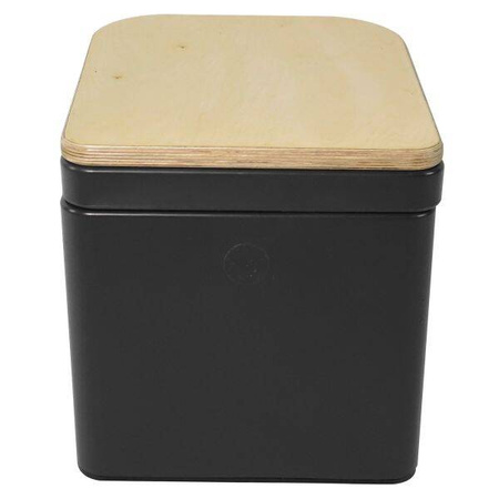 Trelino Origin M Trenntoilette Komposttoilette Anthrazit mit Holzdeckel, 5 l / 6,5 l, ohne Wasser und Chemie
