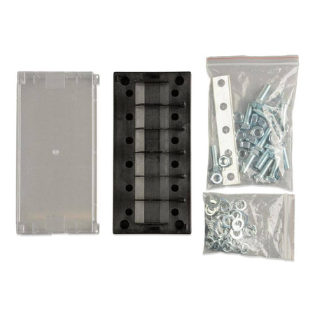 6-poliger Verteiler für Mega Fuse bis zu 500A