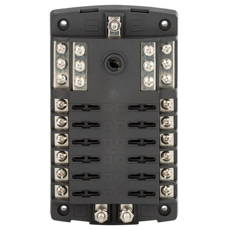 Sicherungsblock ST ATO® Series mit Erdungsschiene