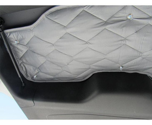Thermoisolierung alle Fenster Citroen Spacetourer / Opel Vivaro / Peugeot Expert / Toyota Proace ab 2017 - Carbest Isoflex Thermomatten, 9-lagig, 8-teilig