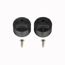 Spannstangen-Aufnahme Front, rund