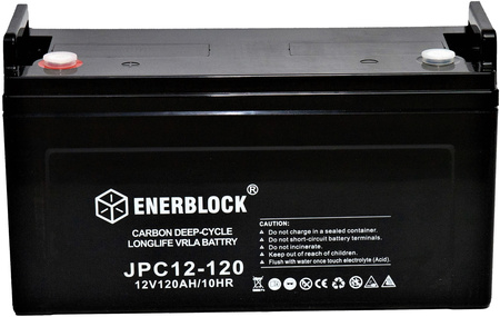 120AH LITHIUM LiFePO4 ENERBLOCK 12.8V Akku mit Heizmatte