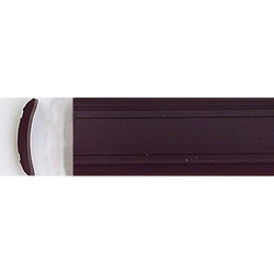 Leistenfüller uni 12 mm, 200 m, schwarz-braun, Hobby/Bürstner