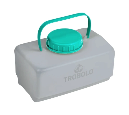 TROBOLO Deckel für Flüssigkeitsbehälter 10 l und 4,6 l - dichter Verschluss für die Trenntoilette