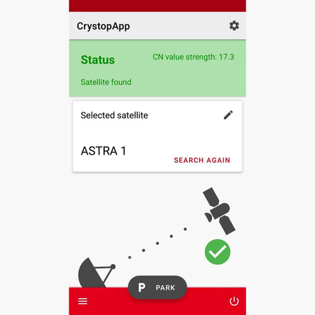 App-Option für Sat-Anlage AutoSat 2