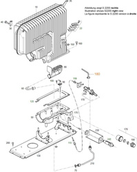 Stromrohr für S2200, komplett