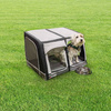 CAMPTECH Hundezelt - 98 x 67 x 71 cm, Stahlgestänge, wasserdichter und atmungsaktiver Stoff, 4,1 kg