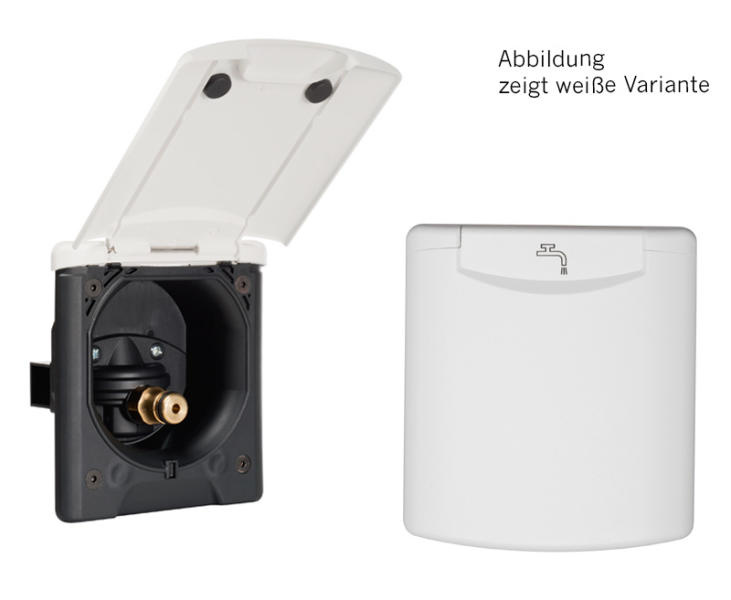 ABL City-Wasseranschluss mit Druckminderer, anthrazit - Abbildung ähnlich
