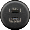 Dualer Einbaucharger USB-C