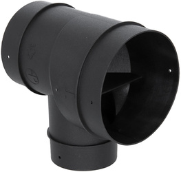 Truma LR 80 Luft-T-Stück, 80 mm, schwarz