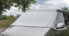 Außen-Thermoisolierung Fahrerhausscheiben Ford Tourneo Custom ab 2023 - Carbest Außen-Thermoabdeckung mit 10 mm Schaum, 1-teilig