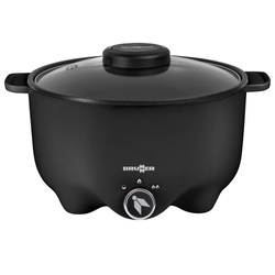 Brunner Topf Minuwatt 2,5L Edelstahl Schwarz