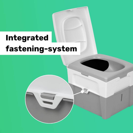 TROBOLO WandaGO mobile Trenntoilette mit verstellbarer Sitzhöhe - Camper und Van, ohne Wasser und Chemie
