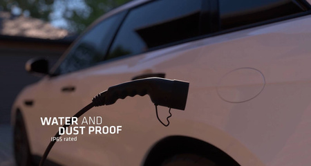 Blaupunkt Dreistufiges tragbares Ladegerät für Elektroautos - Typ 2 Stecker