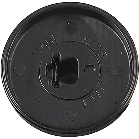 Can Steuerknopf für Outdoor-Herde Schwarz/Chrom