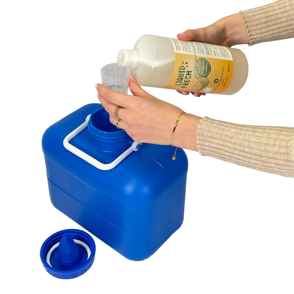 Trelino Liquid Fresh 1 l Sanitärzusatz für Urinkanister, Foto 3