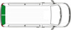Thermoisolierung alle Fenster Renault Trafic III ab 2015, langer Radstand - Carbest Isoflex Thermomatten, 9-lagig, 8-teilig