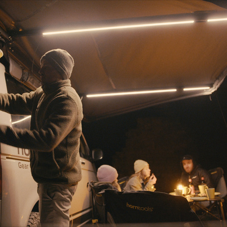 horntools Markise Horizon 180° Länge 250 cm