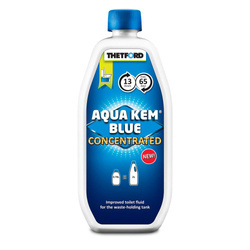 Thetford Aqua Kem Blue Konzentrat 780 ml - Sanitärzusatz für den Fäkalientank von Kassetten- und tragbaren Toiletten