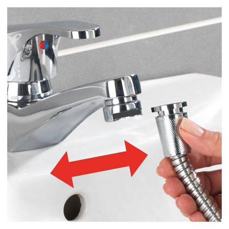 Waschbeckenbrause mit Duo-Haken