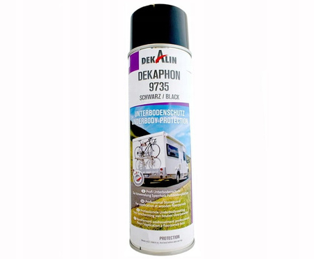 Unterbodenschutzspray für Caravans, Reisemobile Schwarz DEKAPHON 9735 - Dekalin