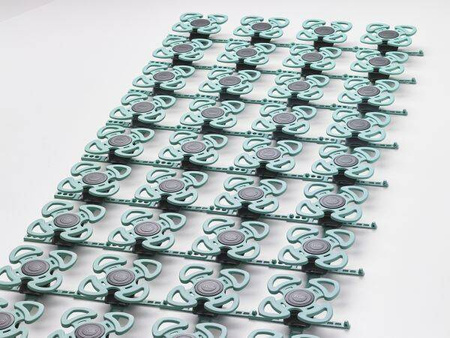 Froli Zona Mobil Grundausstattung für Betten: 44 Kopfplatten, 36 Federn normal