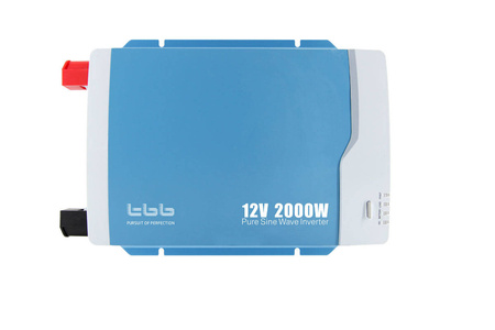 Wechselrichter reiner Sinus 12/24V DC bis 230V AC mit Bypass 2000W IH2000L-BYP TBB Power