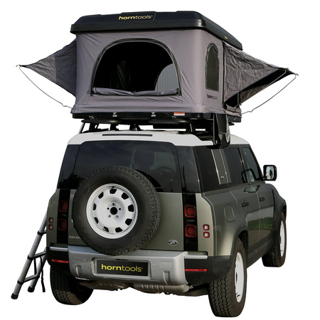 Horntools Dachzelt Themis 140 cm Hartschale Baumwolle und Leinen