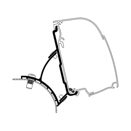 Adapter VW T5 / T6 für Thule 4200