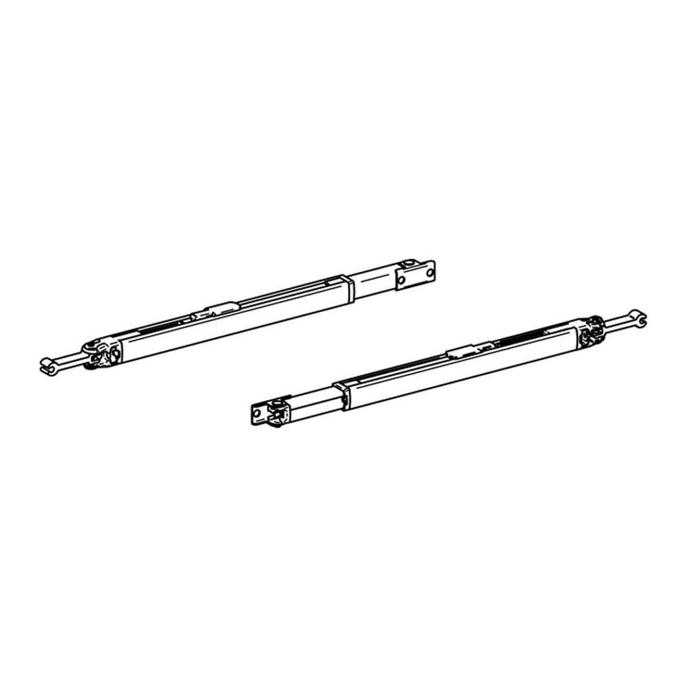 Zeichnung des Thule Stützfußes 1500601612 für Omnistor Markisen