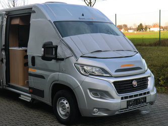Außen-Thermoisolierung Fahrerhausscheiben Fiat Ducato - Carbest Außen-Thermoabdeckung mit 10 mm Schaum, 1-teilig