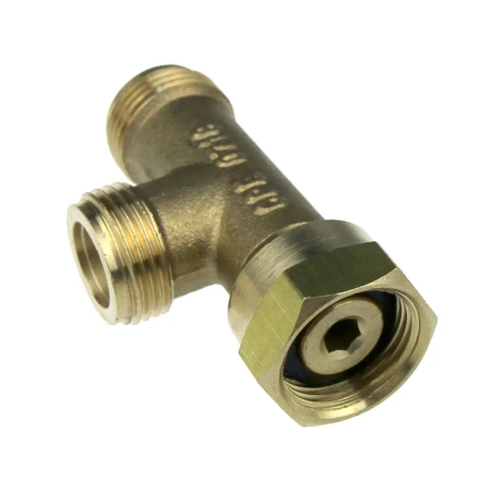 W20 M20 T-Stück für Caravan mit Rückschlagventil