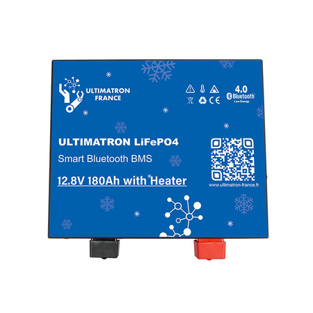 180Ah LiFePO4 12.8V ULTIMATRON beheizter Untersitz-Akku