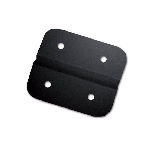Kunststoffscharnier 43 x 40 mm, schwarz
