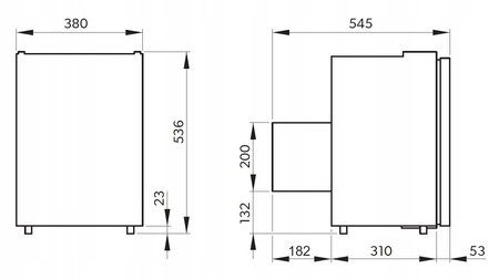 DOMETIC - Kühlschrank 39L COOLMATIC CRP 40