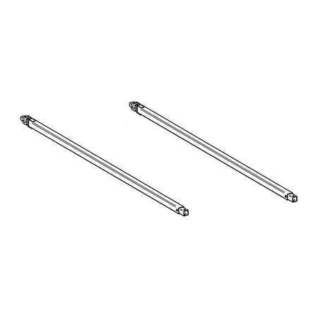 Teleskoparm, Thule Caravan-Style, ab Markisenlänge 3 m