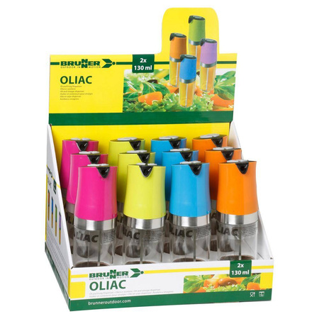 Thekendisplay Essig- und Ölspender Oliac Brunner
