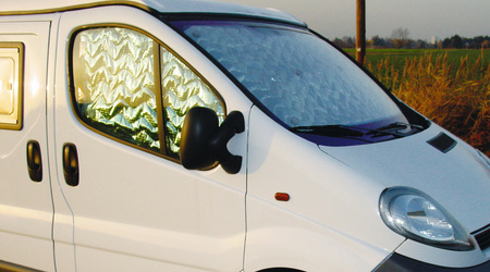 Thermoisolierung Fahrerhaus Ford Transit ab 2015 - Carbest Isoflex Thermomatten, 9-lagig, 3-teilig