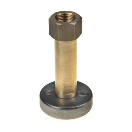 GasBank DISH-Tankadapter für MULTI-, DUO-, Alugas-, Gaslow- und RV-Flaschen – Gewinde 3/4" UNF JIC
