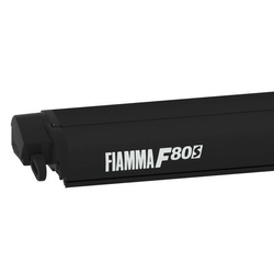 Markise F80, schwarz, 597 cm