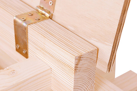 TROBOLO KersaBœm - Toilettenhäuschen aus Holz mit Trenntoilette mit 300 l Komposter