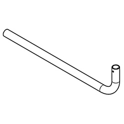 BR-SYSTEMS Montage-Rohr für Fahrradträger ø35 mm Schwarz