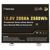 Campingakku 200Ah 12,8V mit Heizung, kompakt und leicht