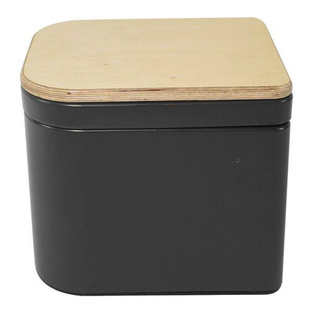 Trelino Origin M Trenntoilette Komposttoilette Anthrazit mit Holzdeckel, 5 l / 6,5 l, ohne Wasser und Chemie