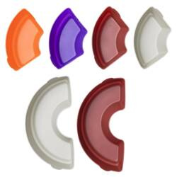 Set mit 6 Silikonformen